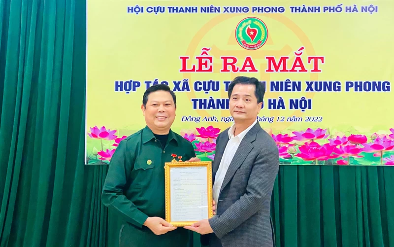 Ra mắt Hợp tác xã Cựu thanh niên xung phong Thủ đô