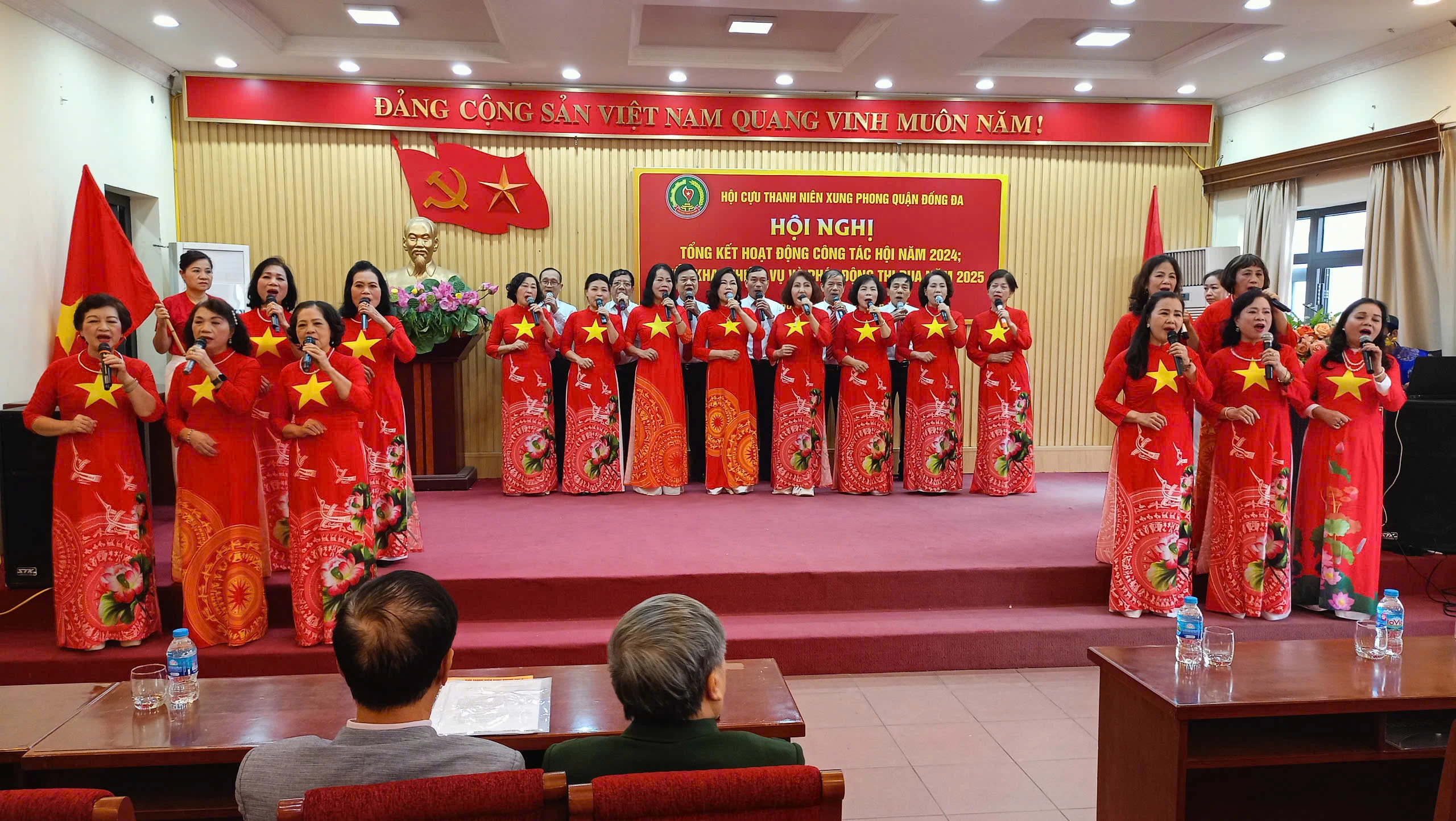 HỘI CỰU TNXP QUẬN ĐỐNG ĐA TỔ CHỨC HỘI NGHỊ TỔNG KẾT HOẠT  ĐỘNG CÔNG TÁC HỘI NĂM 2024, TRIỂN KHAI NHIỆM VỤ PHÁT  ĐỘNG THI ĐUA NĂM 2025