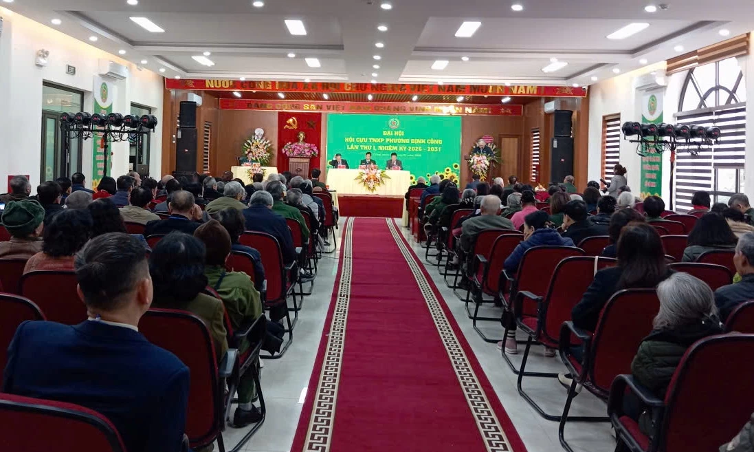 ĐẠI HỘI HỘI CỰU THANH NIÊN XUNG PHONG PHƯỜNG ĐỊNH CÔNG LẦN THỨ NHẤT (NHIỆM KỲ 2026 - 2031) VIẾT TIẾP BẢN HÙNG CA, SÁNG NGỜI TÌNH ĐỒNG ĐỘI