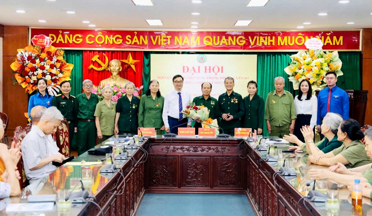 THÀNH CÔNG CỦA ĐẠI HỘI HỘI CỰU THANH NIÊN XUNG PHONG PHƯỜNG YÊN SỞ, THÀNH PHỐ HÀ NỘI NHIỆM KỲ 2026 - 2031