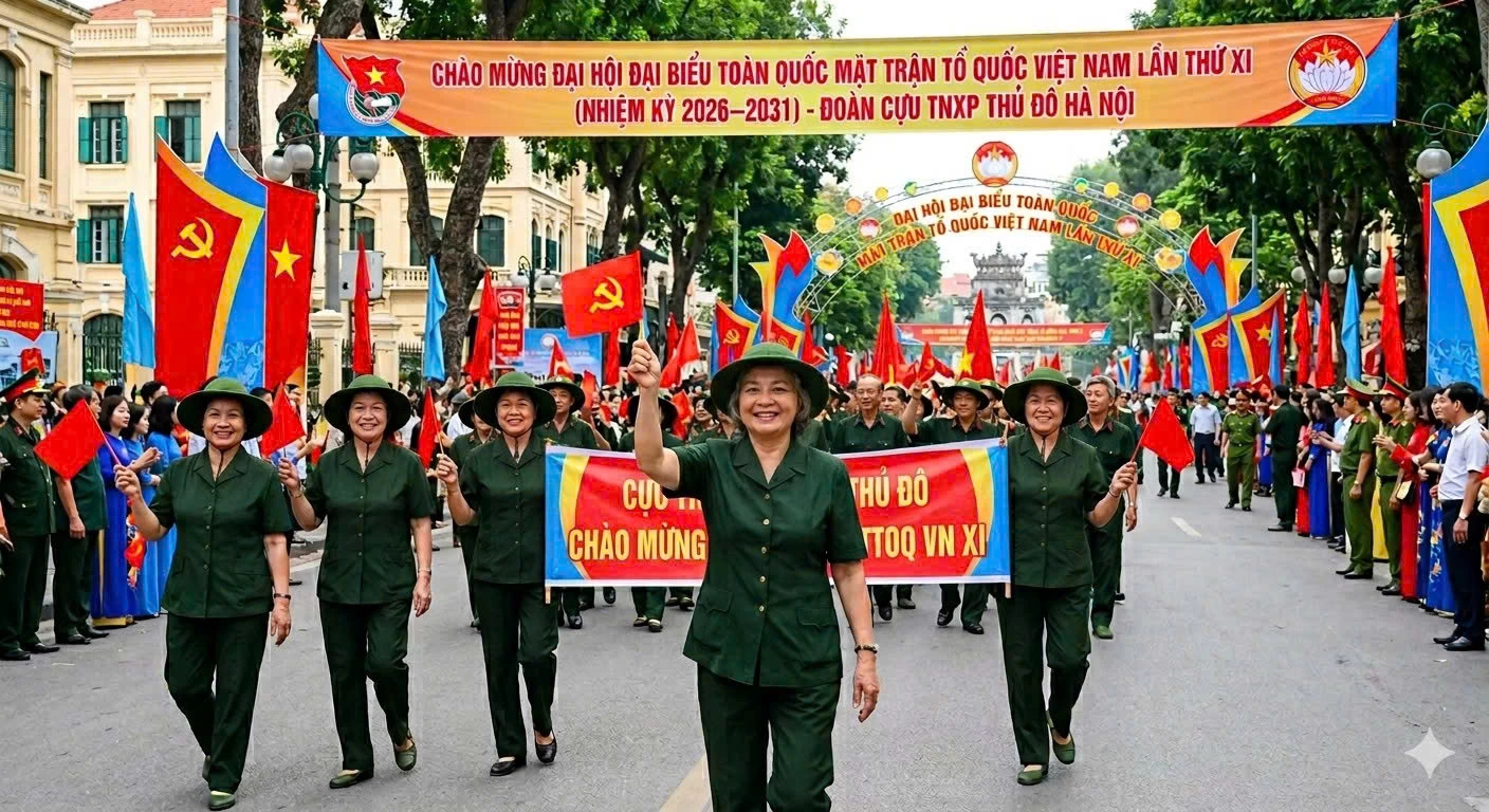 HỘI CỰU THANH NIÊN XUNG PHONG THỦ ĐÔ HƯỚNG VỀ ĐẠI HỘI MẶT TRẬN TỔ QUỐC VIỆT NAM LẦN THỨ XI, NHIỆM KỲ 2026-2031, (11-13/5/2026)