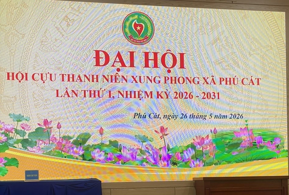 ĐẠI HỘI ĐẠI BIỂU HỘI CỰU THANH NIÊN XUNG PHONG XÃ PHÚ CÁT LẦN THỨ I, NHIỆM KỲ 2026 - 2031