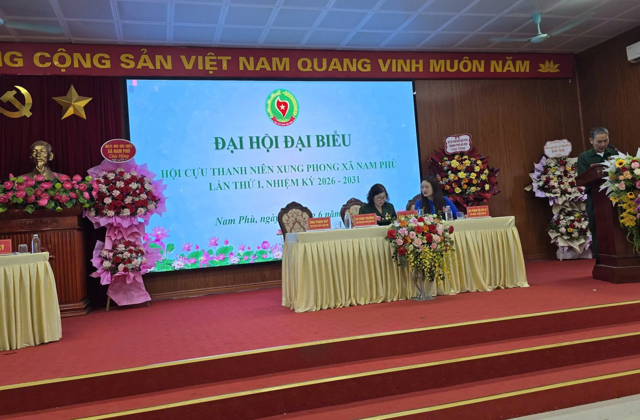 ĐẠI HỘI HỘI CỰU THANH NIÊN XUNG PHONG XÃ NAM PHÙ NHIỆM KỲ 2026 - 2031: TIẾP NỐI TRUYỀN THỐNG ANH HÙNG, NGUYỆN ĐEM SỨC TRẺ THANH XUÂN DỰNG XÂY QUÊ HƯƠNG