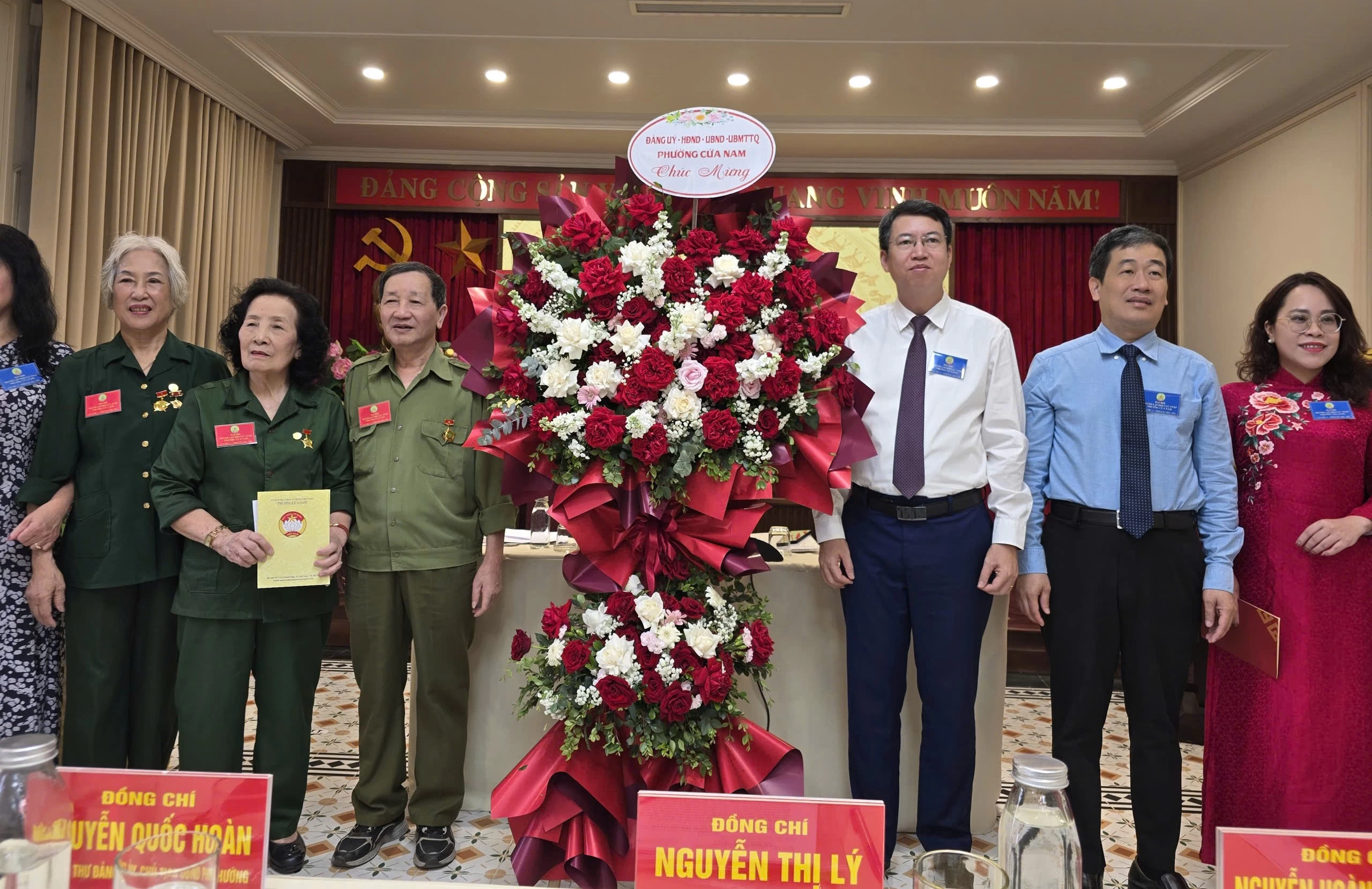 HỘI CỰU THANH NIÊN XUNG PHONG PHƯỜNG CỬA NAM TỔ CHỨC THÀNH CÔNG ĐẠI HỘI LẦN THỨ I, NHIỆM KỲ 2026 - 2031